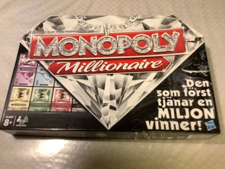 Monopoly millionaire brädspel från Hasbro komplett Monopol