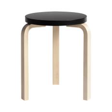 Stool 60 - Birch/Black