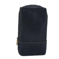 Loewe Vintage Pouch Stl. - Necessär Från Magasin - Navy (W 9cm x H 16cm x D 3cm)