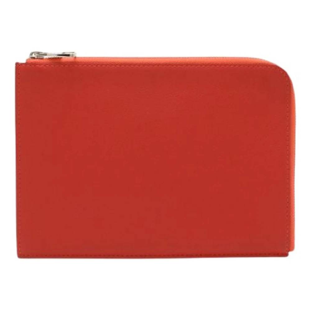 Louis Vuitton Vintage Pre-owned Vintage Læder Pochette - Vintage - Dame - Rød - ONE SIZE - Læder