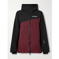 adidas Originals - Terrex Techrock Two-Tone 3L GORE-TEX® Hooded Ski Jacket - Men - Red - S