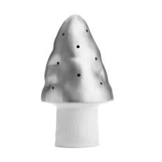 Heico lampe – Lille svamp sølv