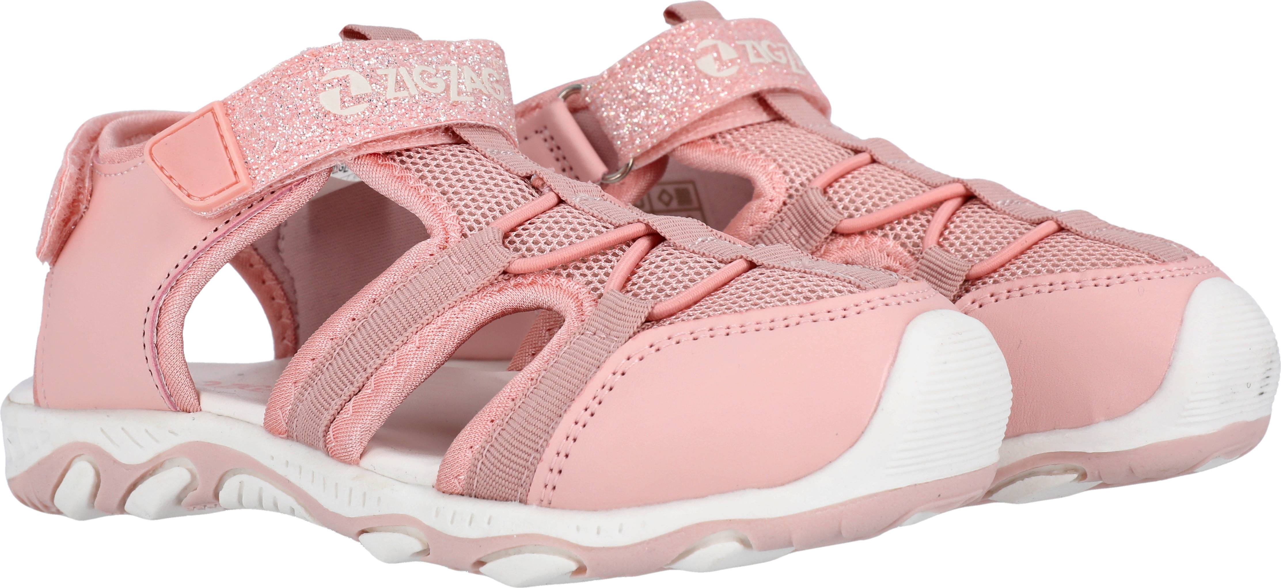 ZigZag Kids' Fipa Closed Toe Sandal Rosewater, 35