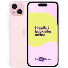 iPhone 15 Brugt Refurbished Rosa 128 GB, Rosa, Premium