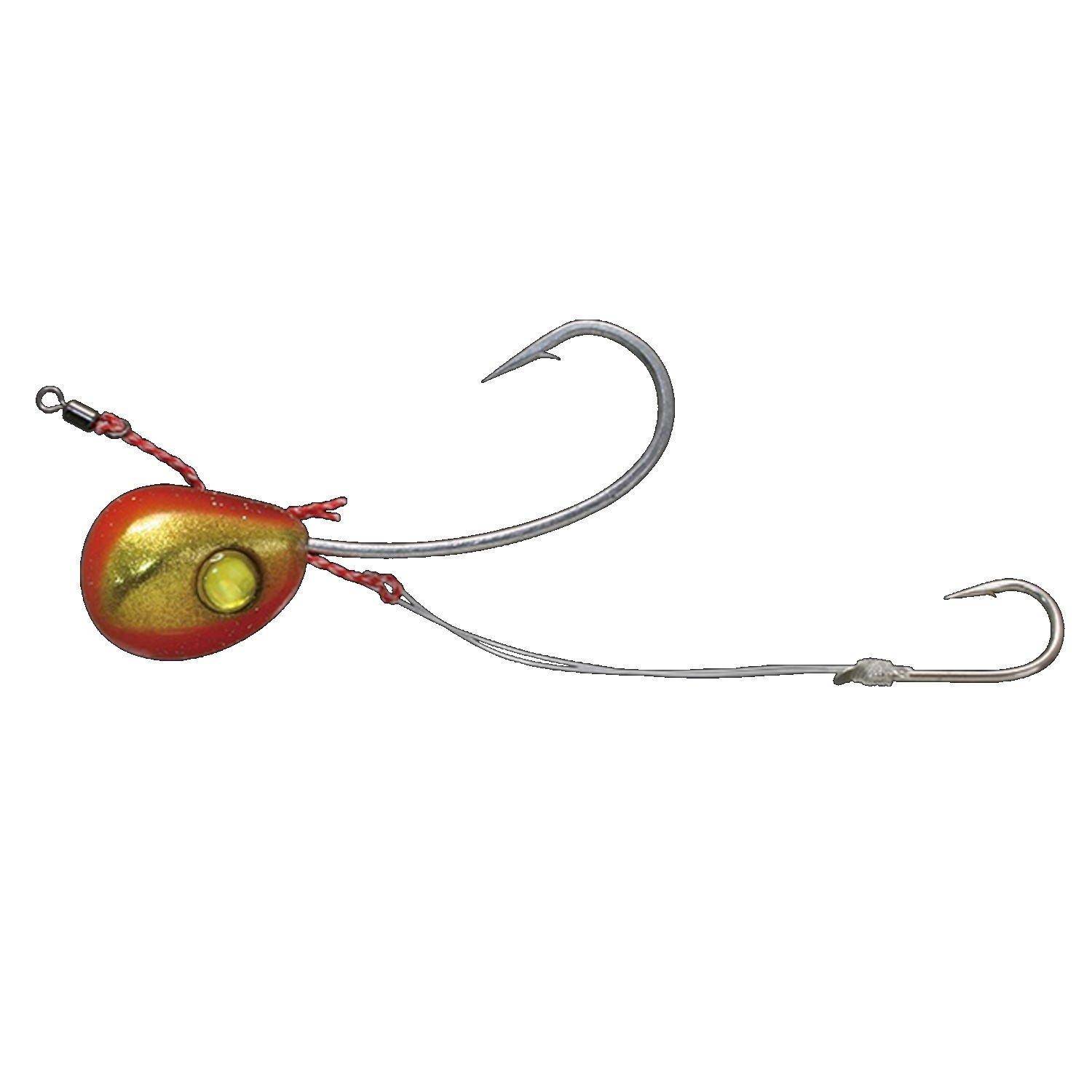 JACKALL Binbintenya Taimu 10 Medium Needle Shrimp No. Orange/Gold