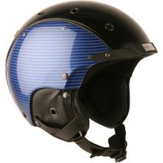 Indigo Ski-Radhelm Carbon Look Blau (M, Restposten mit leichten Kratzern)