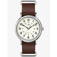 Timex Mens Weekender Cream Dial Watch T2P495D7