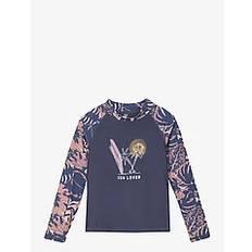 COLOR KIDS T-Shirt L/S W. Chest Print |Navy |104