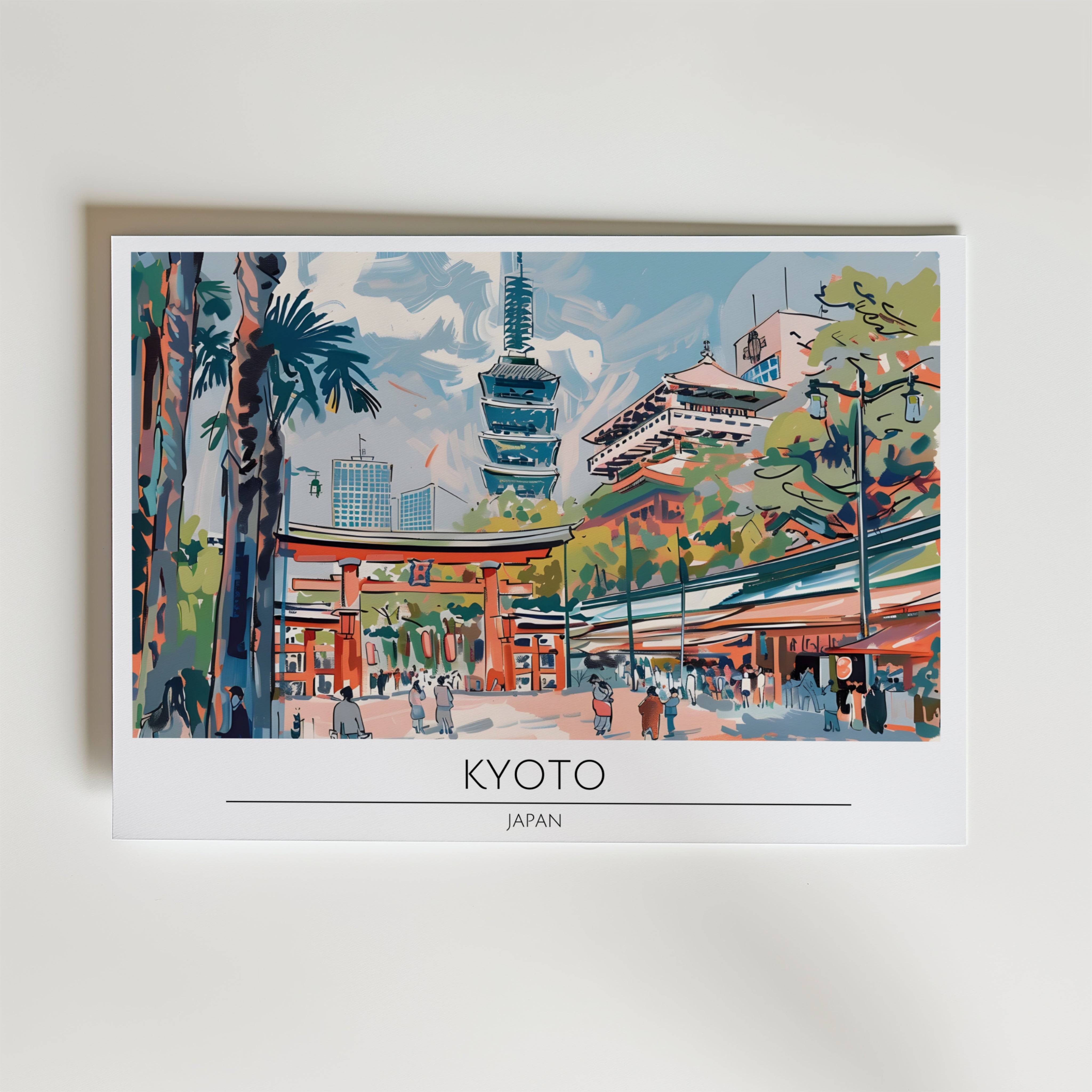 Kyoto Poster - Fine Art Poster 40x50 cm
