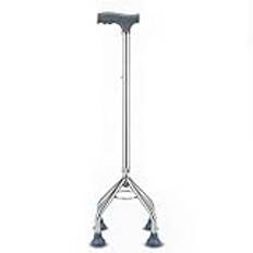 Rollator,Walking Stick, Kryckor För Äldre Walking Sticks Gamla Personal Stavar Fyra Cricket Corners Halkfria Sticks Walker, Krycka, Four Feet