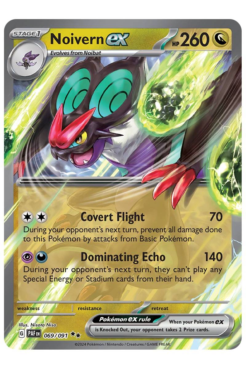 Pokémon Noivern ex 069/091 - Pokemon kort - EX kort - Pocket Monster.