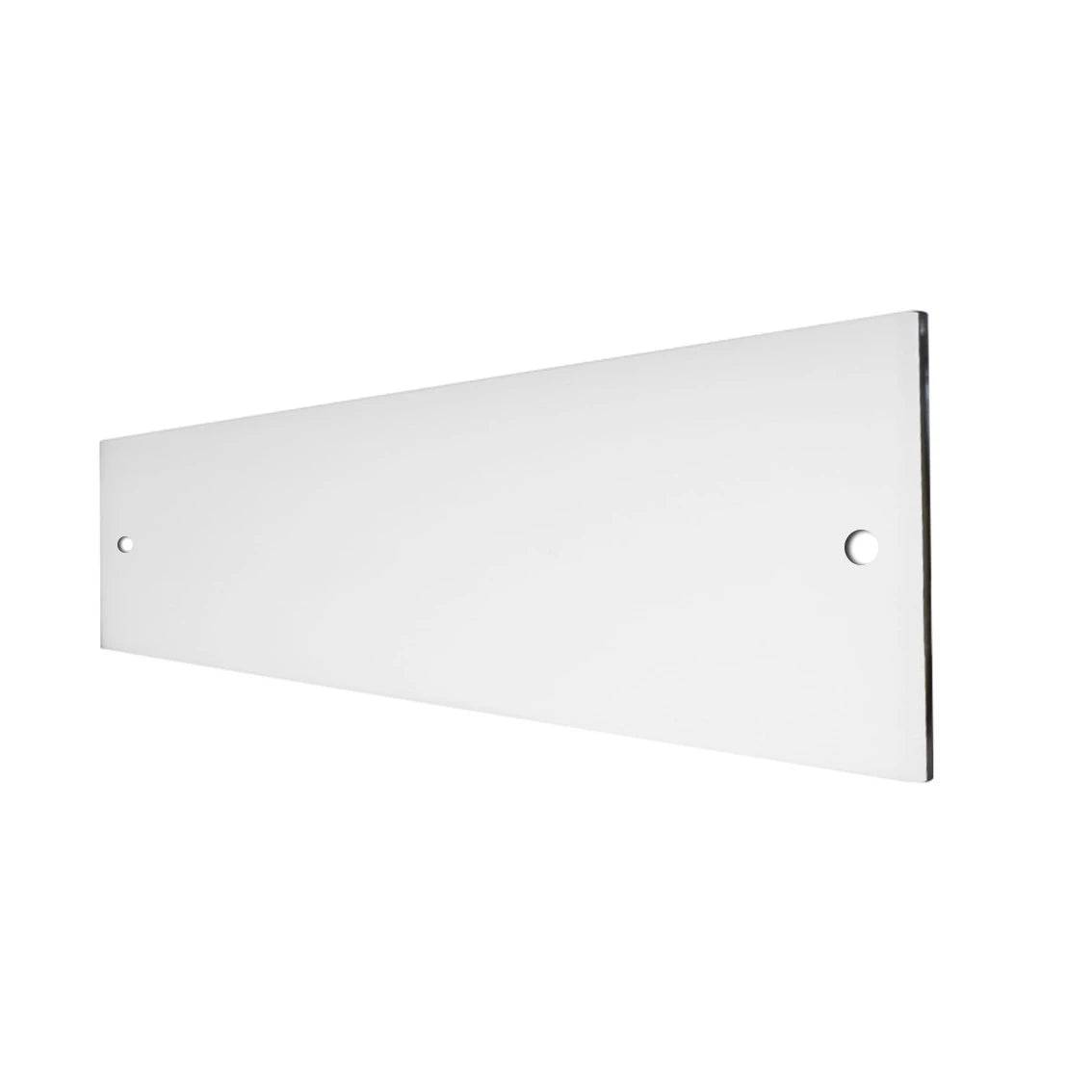 Väggmonterat glas till etanolkamin - 45 cm