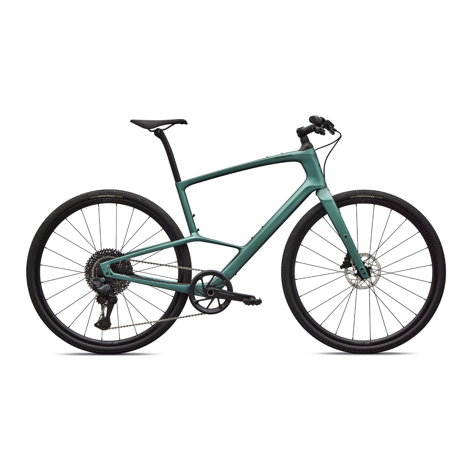 Specialized  Sirrus X 6.0 - 2026 - Gloss Fjord Metallic/white Pearl Fade/emerald Metallic - XS - Cykel