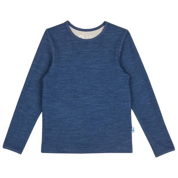 Finkid Kid's Taamo Soft Underkläder merinoull Barn Storlek 120/130 Färg blå