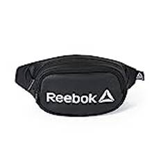 Reebok Xenon Black PU Fanny Pack - Waist Pack for Walking Jogging
