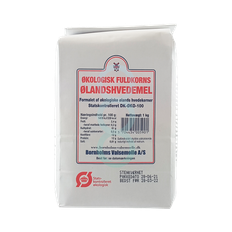 Økologisk Ølandshvedemel (Fuldkorns ) - 1 kg