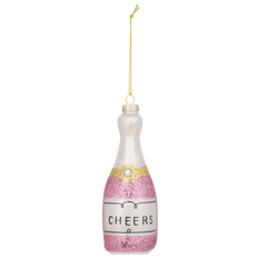 Nowel Glasjulekugle 4 stk - Alkohol