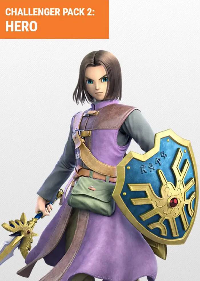 Super Smash Bros. Ultimate Challenger Pack 2: Hero DLC (EU) (Nintendo Switch) - Nintendo - Digital Code.