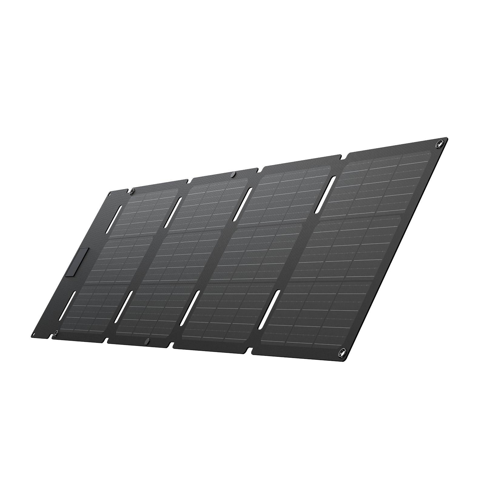 EcoFlow 45W Solar High Solar Solar Monocrystalline High Conversion Direct Charge for IP68 Waterproof and No Base Easy to Emergency Portable Power