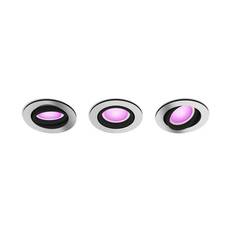 Philips HUE Centura indbygningsspots 3-pak Aluminium