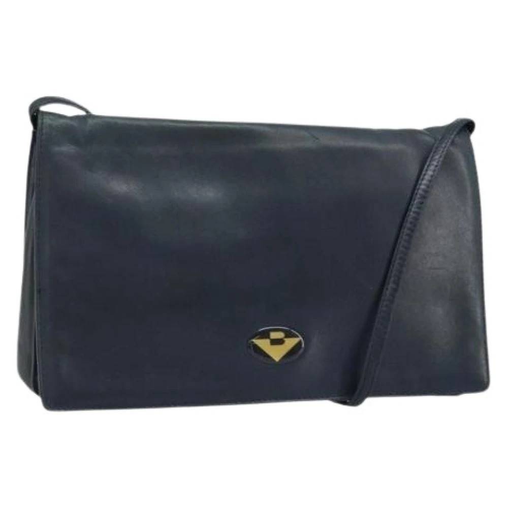 Bottega Veneta Vintage Pre-owned Vintage Skuldertaske - Vintage - Dame - Sort - ONE SIZE - Uld