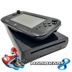 Nintendo Wii U Premium 32GB Mario Kart 8 (Begagnad) - Svart
