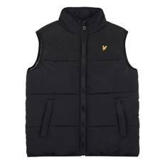 Heavy Puffer Gilet Junior, Svart, 14-15