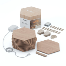 Nanoleaf Elements - Wood Look Hexagons Starter Kit