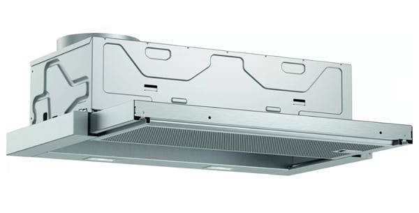 Bosch Serie 4 DFL064A52 köksfläkt Halvinbyggd (utdragbar) Rostfritt stål 271 m³/h
