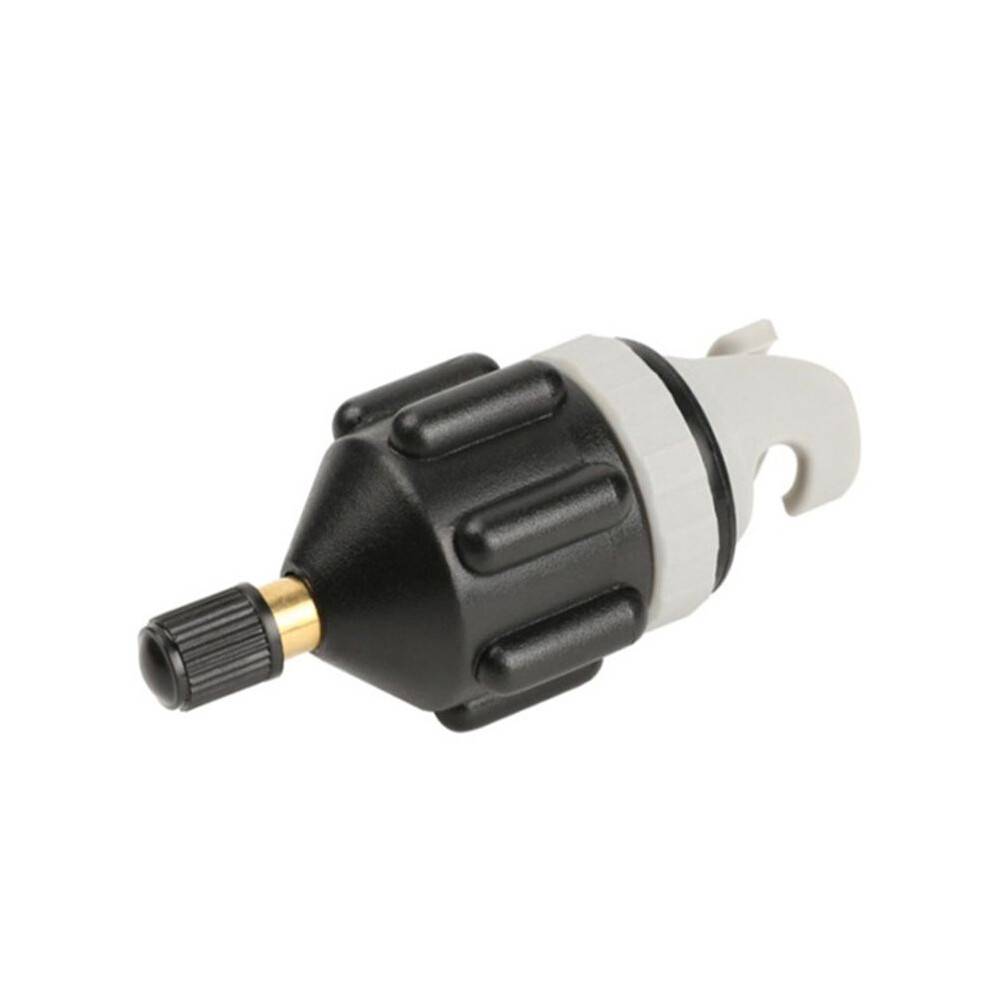 Paddle Air Nozzle Kayak Air Valve Adapter -Board Pump Inflatable Adapter Pump Air Inflator Connector Tool(Black)