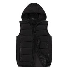 Women Sleeveless Vest Coat Sleeveless Jacket for Women Fashion Warm Hooded Winter Vest XXXL