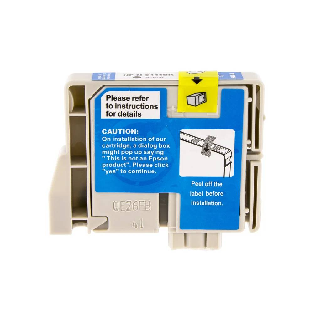 Svart 14 ml 0T0441BK Ersätter EPSON T0441