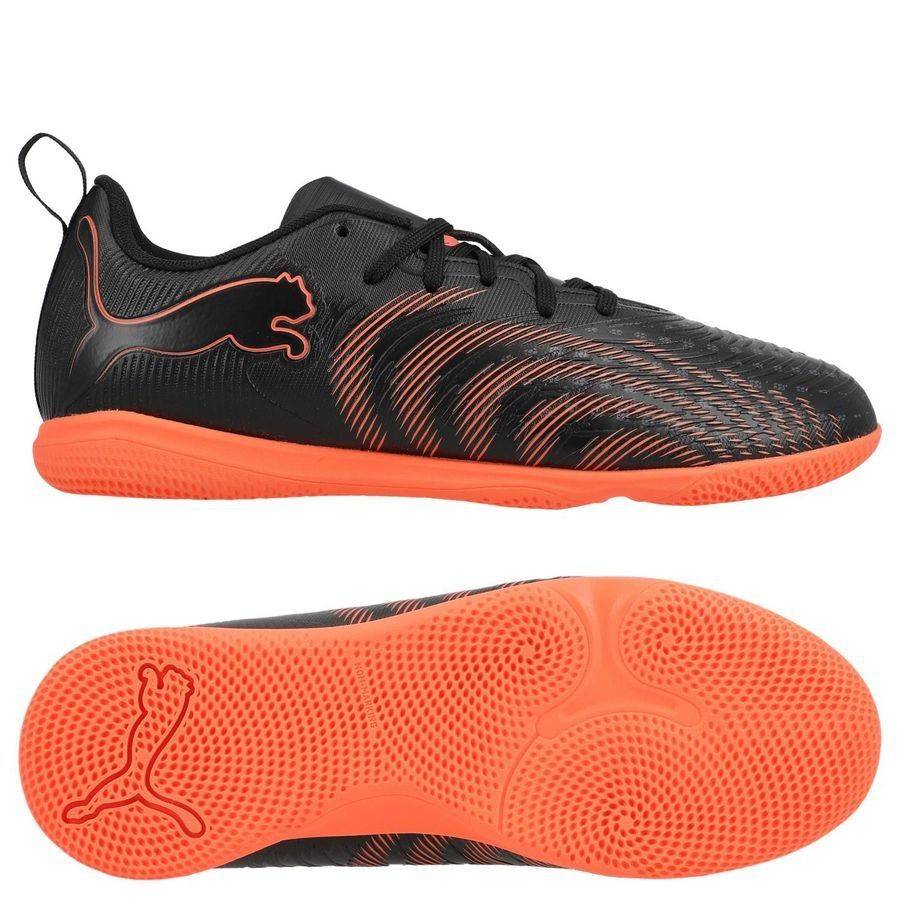 PUMA Future 9 Play IT Eclipse - PUMA Svart/Röd/Strong Gray Barn - Inomhus (IC) - ['Svart'] (36)
