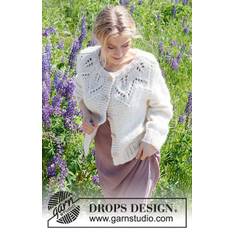 232-7 Leaf Ring Cardigan by DROPS Design DOWNLOAD OPSKRIFTEN HER Strikket cardigan i DROPS Wish. Arbejdet strikkes oppefra og ned med rundt bærestykke og bladmønster / hulmønster. Størrelse S - XXXL. Pinde lægges i kurven separat. Se alle opskrifter fra DROPS her. Se alle dame opskrifter her. Se alle strikkeopskrifter her.