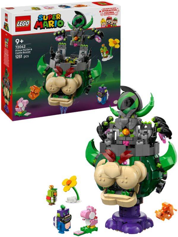 LEGO Super Mario 72042 Prince Florian och Castle Bowser
