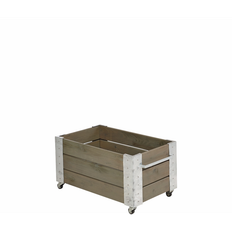 Blomlåda Cubic med Hjul PLUS