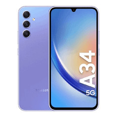 Samsung Galaxy A34 5G 128 GB / Nyskick / Lila