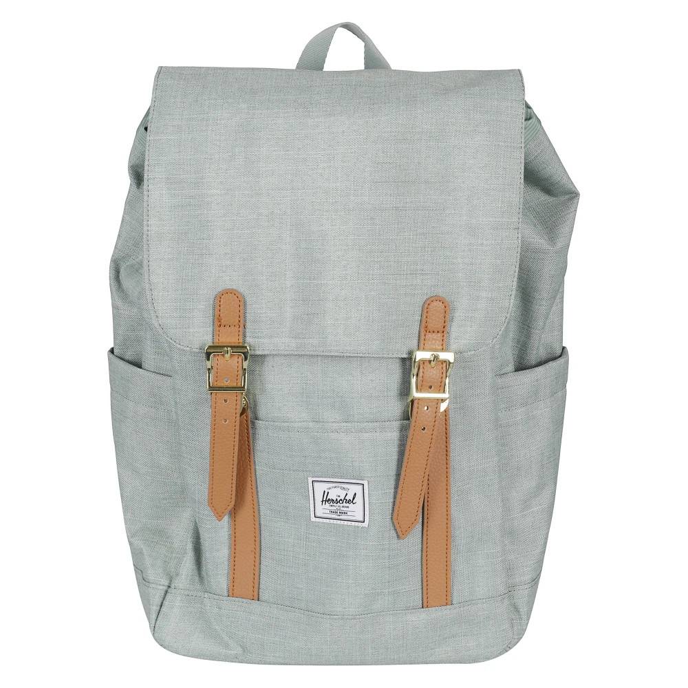 Herschel - Retreat Small Backpack Salviagrön Väskor - Herr - ONE Size - Läder
