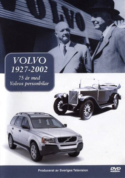 DVD - Volvo 1927-2002 - 75 år med Volvos personbilar (Beg)