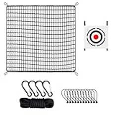 Backyard Golf Practice Net, Ball Swing Training Simulator, Golf Sports Barrier Nets med målduk för baksida, utomhus, inomhus, trädgård, material polyeten