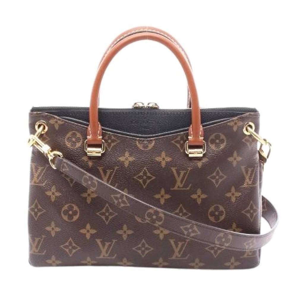 Louis Vuitton Vintage Pre-owned Pallas BB Håndtaske M42960 - Vintage - Dame - Brun - ONE SIZE - Uld