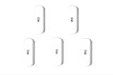 RANRAO 5Pcs för Tuya Zigbee Hygrometer Thermometer Sensor for Home, WiFi Temperature Humidity Sensor with Wireless Smart Temperature and Humidity Detector