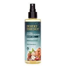 Desert Essence, Jojoba & Sweet Almond Body Oil Spray, 8.28 Oz