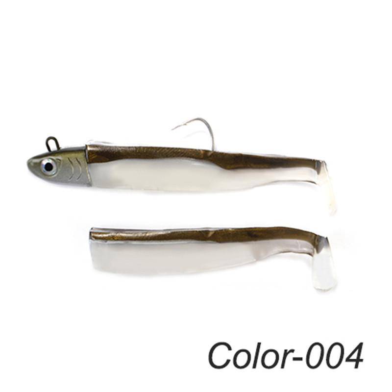 Minnow Black Jig Head Fiskebete Mjukt Gäddbete 5g/12g/25g Abborre Fiske Mjukt sillbete Båtgård Abborrebete white
