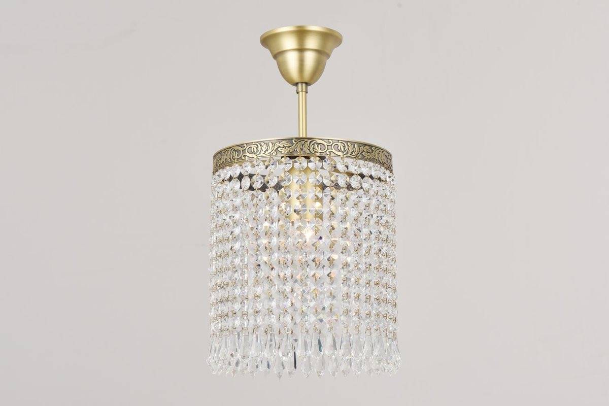 Norrsken Design Nicolas Kristallplafond 20Cm, Antikmässing