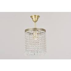 Norrsken Design Nicolas Kristallplafond 20Cm, Antikmässing