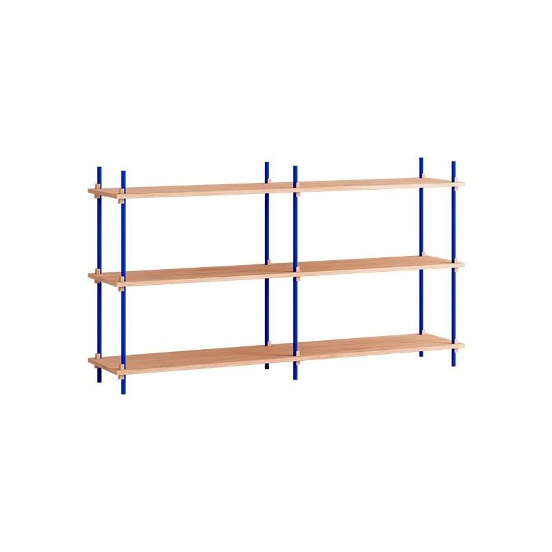 Moebe Shelving System - s.85.2.B Eg/Deep Blue