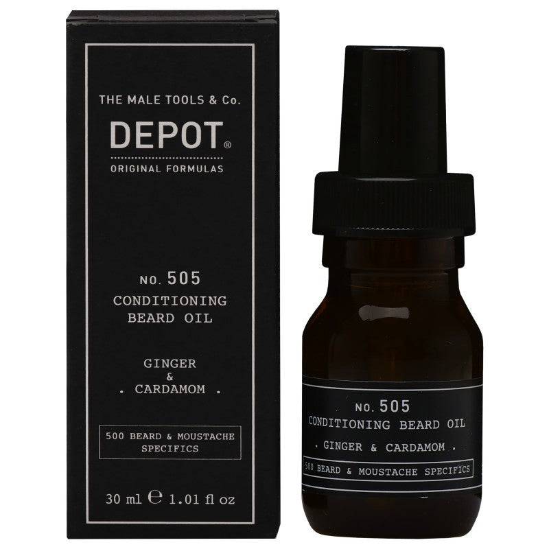 Depot N. 505 Skäggolja med ingefära och kardemumma 30 ml
