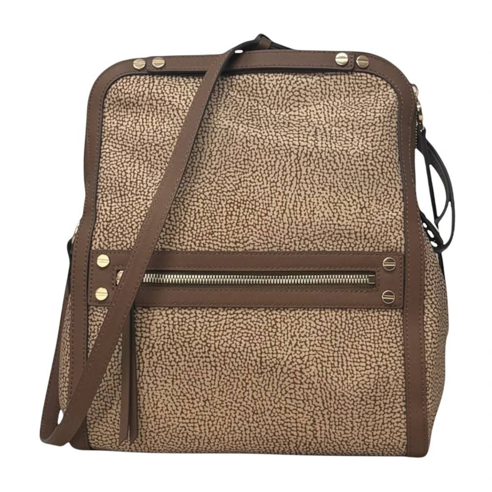 Borbonese Borsa Hobo Medium - Tasker - Dame - Brun - ONE SIZE - Uld