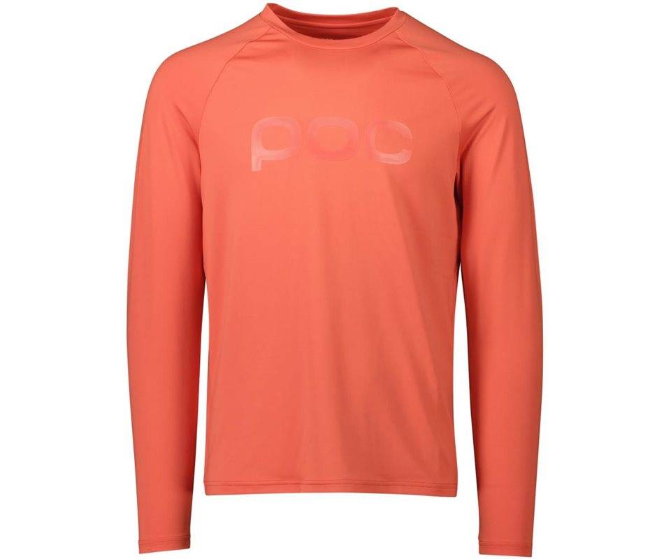 Cykeltröja POC M's Reform Enduro Jersey Ammolite Coral (S)